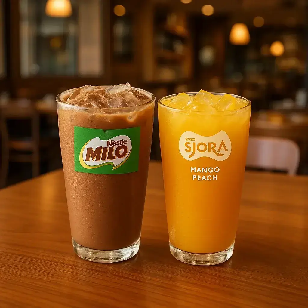 Beverages at KFC Menu Malaysia