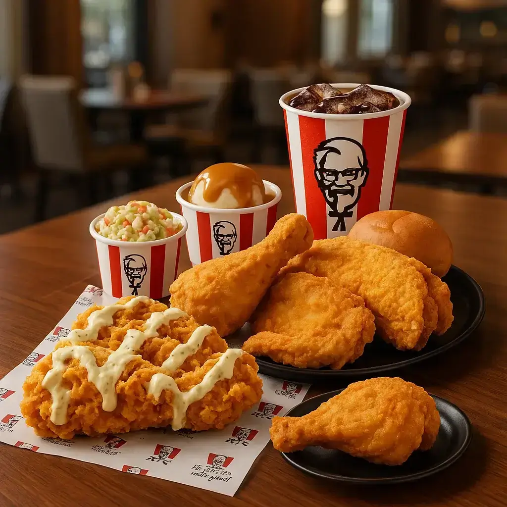 Chicken Meal At KFC