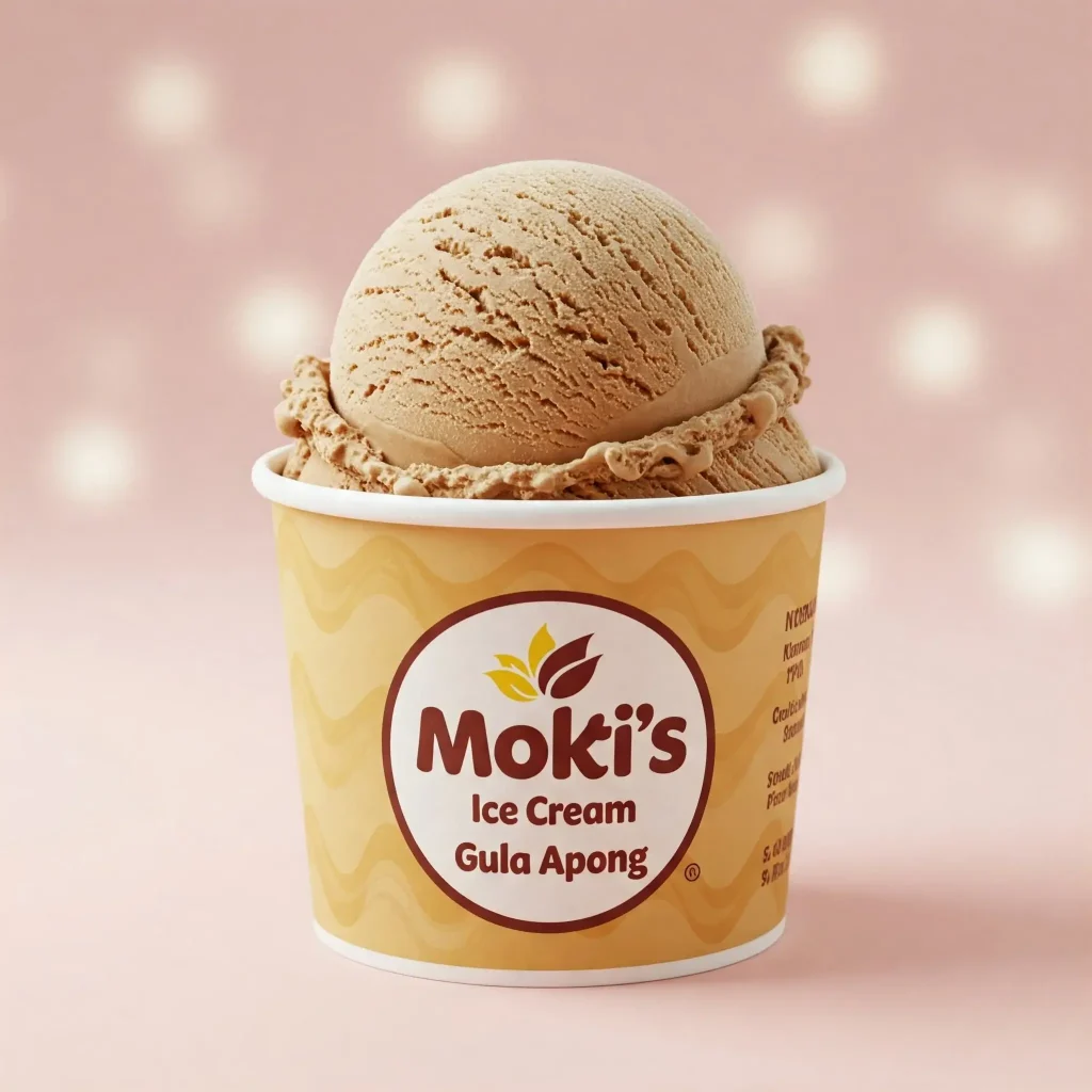 Served Soft Ice Cream at Mokti Menu Malaysia