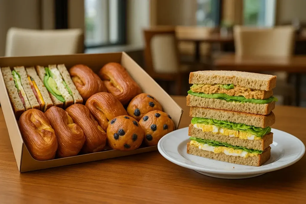 Huckleberry , Sandwich & Pastry Platters