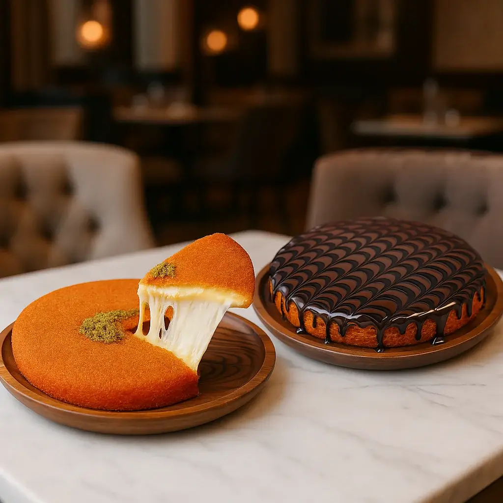 Kunafa Plates at Kunafa Fingers Menu Malaysia