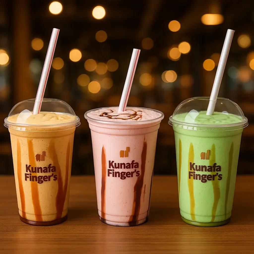 Milksakes at Kunafa Fingers Menu