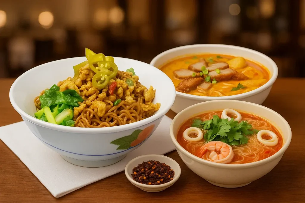 Noodles at MyKluang Menu Malaysia