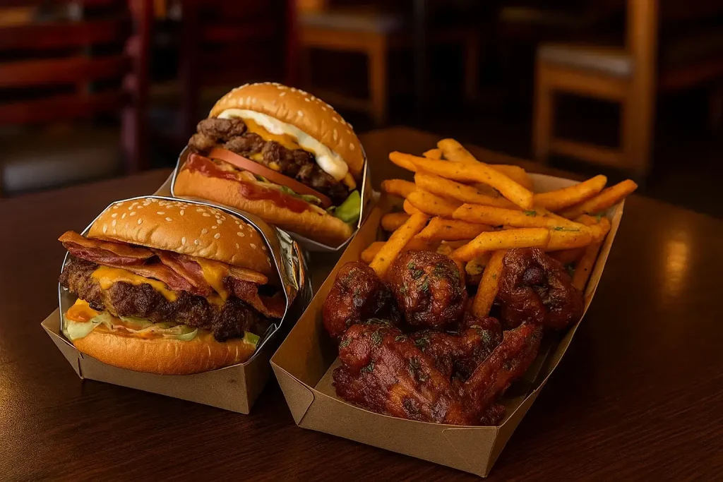 combo at VNC Burger Menu Malaysia