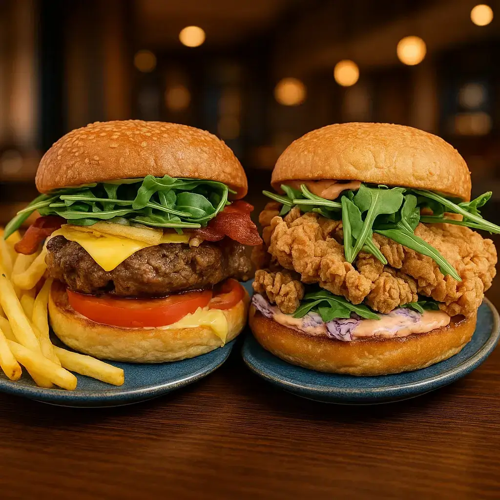 Burgers at Dottys