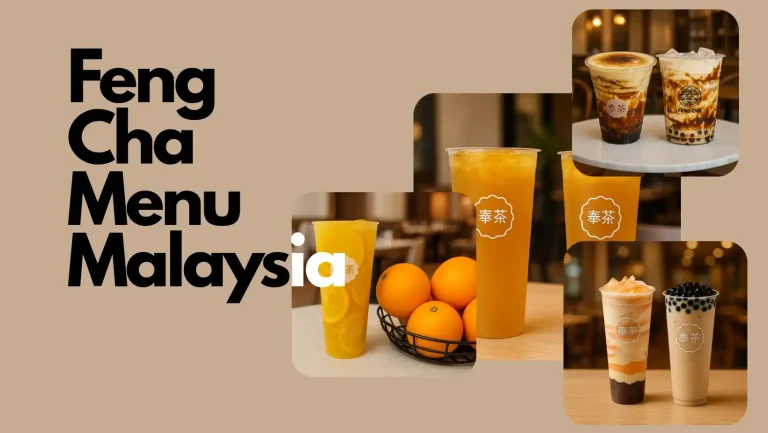 Feng Cha Menu Malaysia