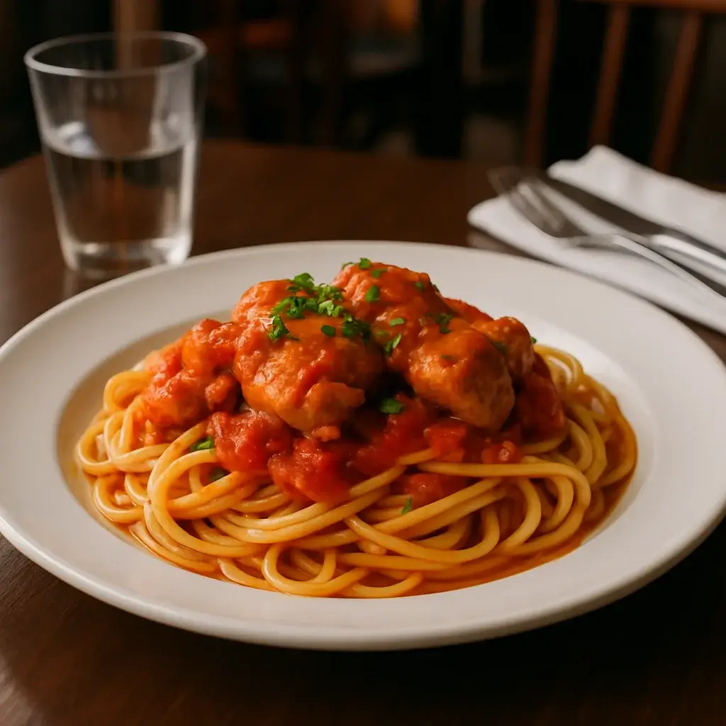 Pasta In Plate