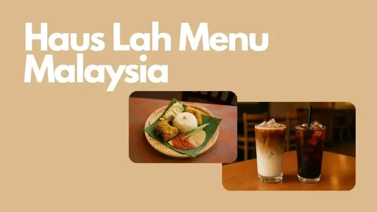 Haus Lah Menu Malaysia